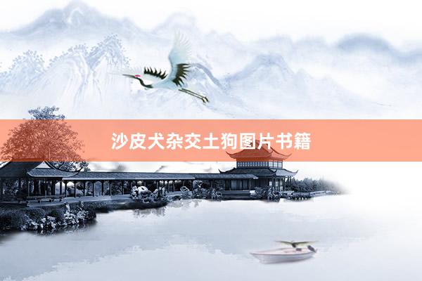 沙皮犬杂交土狗图片书籍